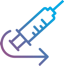 An illustration of a needle