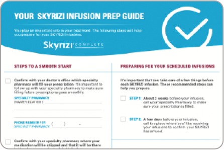 SKYRIZI Infusion Prep Guide