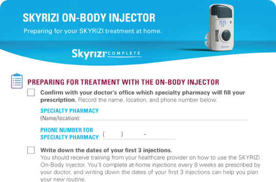 SKYRIZI On-Body Injector Guide