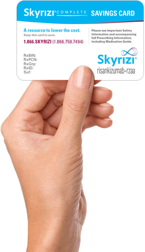 SKYRIZI Complete savings card