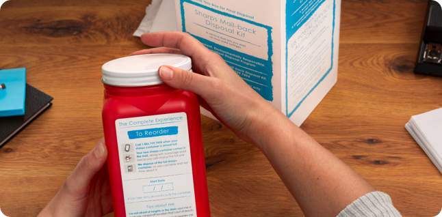 SKYRIZI Sharps Mail-back Disposal Kit