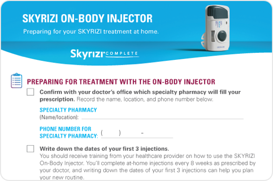 SKYRIZI Complete On-Body Injector (OBI) Prep Guide